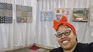 Hang with me Live at Quilt Show  Coastal Quilters Guild [upl. by Gaige940]