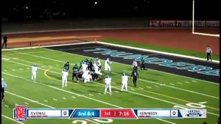 Avenal 2 Eric Ramirez 10yd TD Rush [upl. by Crandale757]