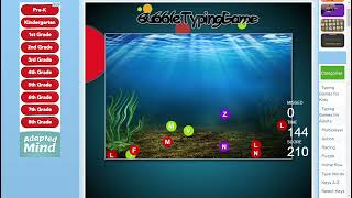 quotBubbles AZ Game Typing Practice Made Fun with TypingGamesquot [upl. by Ayekram]