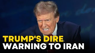 Donald Trump LIVE  Trump Iran Warning  Israel Vs Iran War  US Election 2024  Trumps Speech [upl. by Ahsanat335]