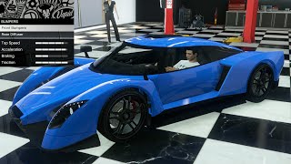 GTA 5  Past DLC Vehicle Customization  Overflod Autarch SCG 003 [upl. by Elazaro]