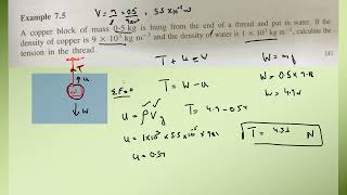 Density Upthrust and Pressure A Levels Physics Lecture 40 [upl. by Alemak553]