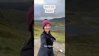 How we climbed Snowdon in Wales hiking hike travel [upl. by Patrich]