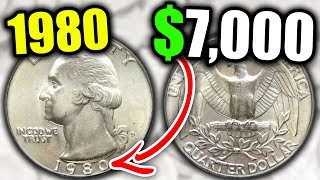 DO YOU HAVE A 1980 QUARTER THAT IS WORTH MONEY [upl. by Humbert746]