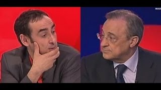 Discusión entre Iturralde y Florentino Perez  Futboleros [upl. by Anovad975]