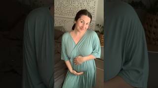 My favorite hospital bag item Best maternitypostpartumnursing gown I owned ✨Link in description [upl. by Cate]