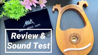 Moonlight Sonata Beethoven  Lyre Harp Cover amp Tutorial [upl. by Phillada643]