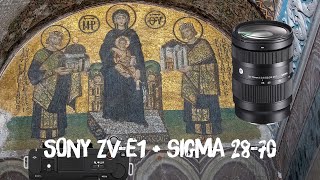 Sony ZVE1  Sigma 2870mm  Istanbul Vlog  Hagia Sofia [upl. by Jodoin]