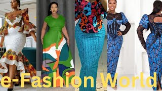 Watch How To Style Latest Ankara African Fashion Dresses For The Under Forty Ladies [upl. by Ruelu]