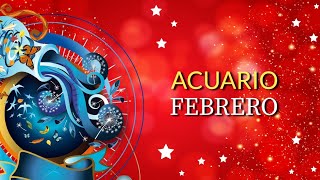 Acuario Horóscopo Febrero [upl. by Glennie]