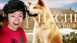 Hachi  A Dogs Tale 2009  MOVIE REACTION firsttimewatching [upl. by Heer]