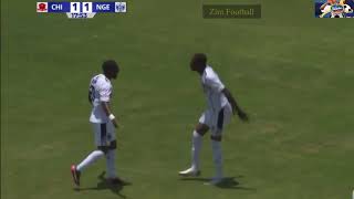 Incredible Free Kick by Denver Mukamba vs Chicken Inn FC [upl. by Neelehtak]