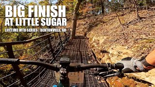 Little Sugar MTB Race 2024  20k  Bentonville AR [upl. by Nwahsyt]