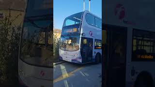 First Halifax 510 Enviro 400 at Halifax Bus Station [upl. by Koch]