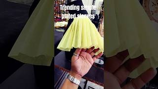 Trending simple plated sleevestrending shortsYouTube shortsytshortseasy stitching [upl. by Xirdnek880]