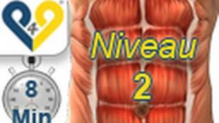 Abdominaux en 8 minutes niveau 2 [upl. by Am]