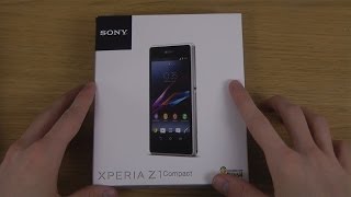 Sony Xperia Z1 Compact  Unboxing [upl. by Arracat]