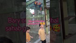 ChottybaddayBhaiSahab786 funny cutebaby parote ki hoi larai zooo my🥰🥰🥰likeandsubscribe [upl. by Wie]