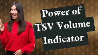 How Can the TSV Volume Indicator Eliminate False Signals [upl. by Suivatnad]