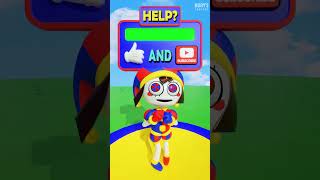 High Jump Challenge Who Will Win The Game shorts theamazingdigitalcircus [upl. by Akenet]