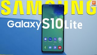 Samsung Galaxy S10 Lite review A powerful Snapdragon 855 chipset in budget [upl. by Eelyram]