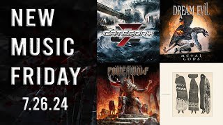 New Music Friday  New Rock and Metal Releases for 7 26 24 [upl. by Ynabla579]