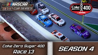 NASCAR Stop Motion At Daytona MampM Cup Series S4 Race 13  Coke Zero Sugar 400 [upl. by Winter]