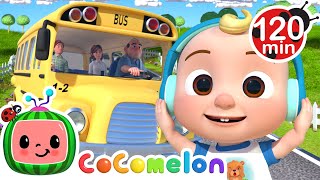 Wheels on the Bus Go Round and Round  CoComelon  Animals for Kids  Sing Along Songs for Kids [upl. by Iey]