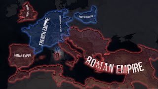 French Empire 1812 Vs Roman Empire 117  Hoi4 Timelapse [upl. by Chap]