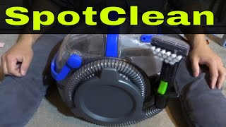 Bissel SpotClean Professional Review2891BPortable Carpet Cleaner [upl. by Noyahs]