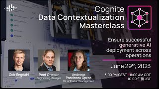 Data Contextualization Masterclass 2023 [upl. by Combe160]