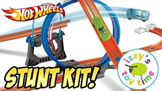 Cars  Hot Wheels Fast Lane Stunt Kit Playset  Fun Toy Cars for Family and Kids [upl. by Lucinda532]