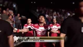 UFC 189 Conor McGregor vs Jose Aldo Walkout EA UFC [upl. by Dorine706]