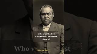 first Governor of American Samoa subscribe history confederate [upl. by Lytle]