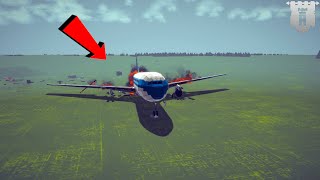 Realistic Fictional Airplane Crashes and Emergency Landings 5  Besiege [upl. by Gwenni399]