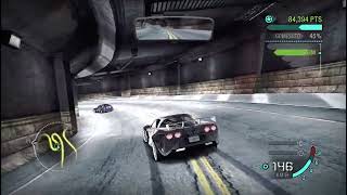 45  NEED FOR SPEED CARBON  DUELO NO CANYON  O CORVETÃO DO CROSS VS A BMW [upl. by Esinaj]