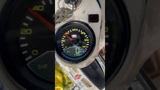 Vespa Sip speedo tach av power vespa sip 2stroke [upl. by Taryn]