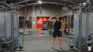 Single Arm High Cable Bicep Curl [upl. by Chesna]