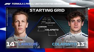 F1 2024 United States Grand Prix Starting Grid Predictions [upl. by Barri]