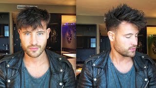 Haarstyling Tipps für Männer so style ich den Fade Cut [upl. by Cir268]