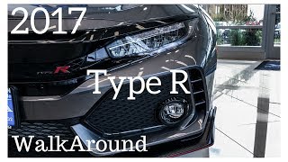 2017 Honda Civic Type R  Polish Metal Metallic  Walkaround [upl. by Ladnik423]