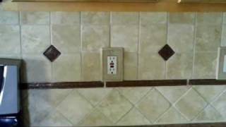 My Tile Backsplash Tumbled durango backsplash [upl. by Gyatt849]