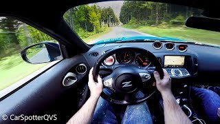 Straight Pipe Nissan 370Z POV  Drive Around Nürburgring  POWERSLIDES [upl. by Mccollum]