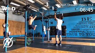 CrossFit Open 1941  Noah Ohlsen [upl. by Trella120]