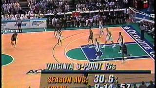 03131994 ACC Final Virginia Cavaliers vs 4 North Carolina Tar Heels [upl. by Harutak135]