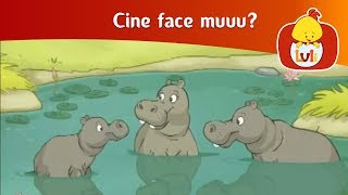 Cine face muuu  Hipopotam pentru copii  Luli TV [upl. by Candi]