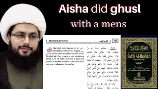 Aisha did ghusl with men  Sheikh Yasser AlHabib [upl. by Nyliac]