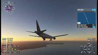 4K Ultra Settings Qatar Airways Boeing 777300ERE Singapore  Doha [upl. by Flory]