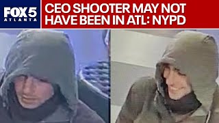 NYC CEO shooter may not have been in Atlanta NYPD now says  FOX 5 News [upl. by Maillliw130]