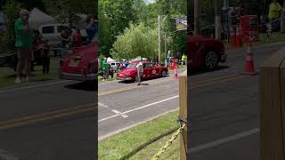 Weatherly Hillclimb Classic Jaguar Mark 2 cars hillclimb racing [upl. by Millford]